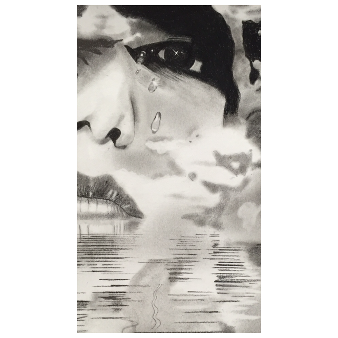Face on the water