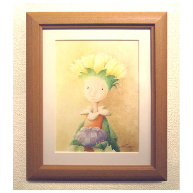花の人　「おつかい途中のコーちゃん」
