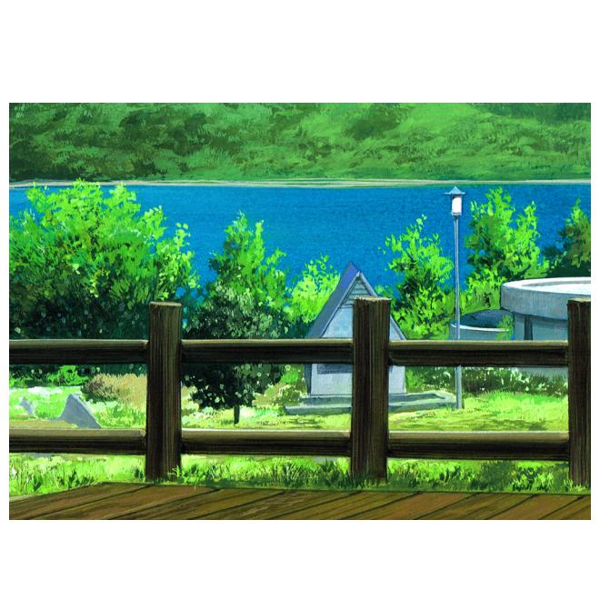 海の見える公園