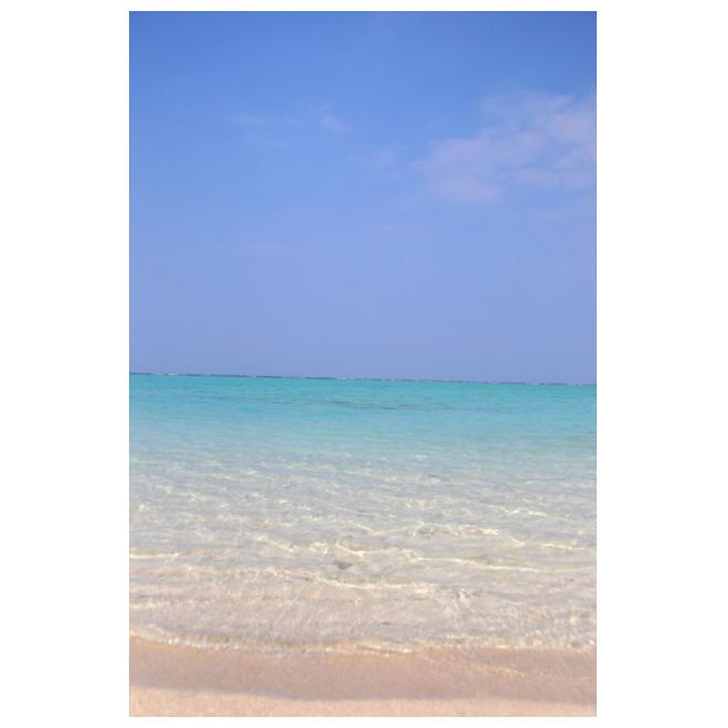 エメラルドの海